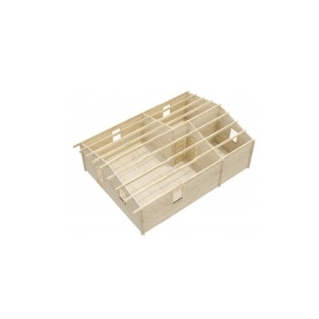CASA DE MADERA "JULIA 5x6