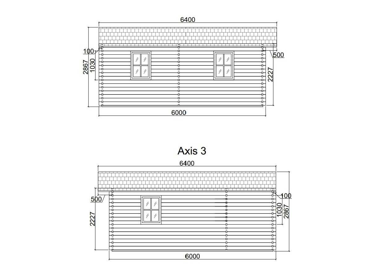 CASA DE MADERA "JULIA 5x6