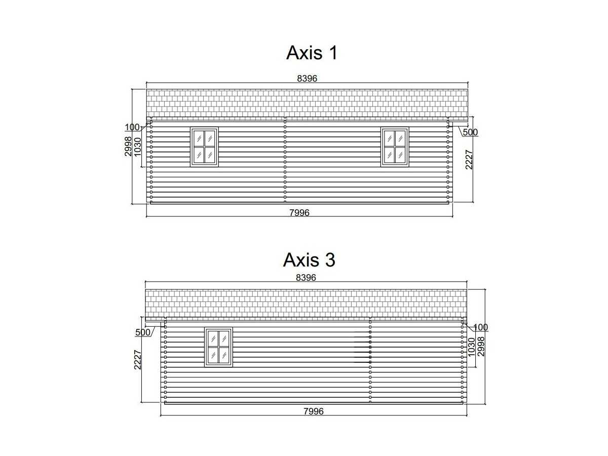 Casa de madera "JULIA 6x8 , 48 m2 " 
