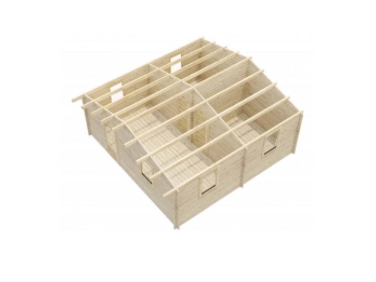 Casa de madera  "BERTA  5x6 , 30 m2  " 