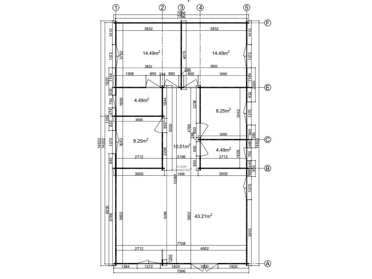 CASA DE MADERA  "SINTRA , 116 m2 " - 44 mm