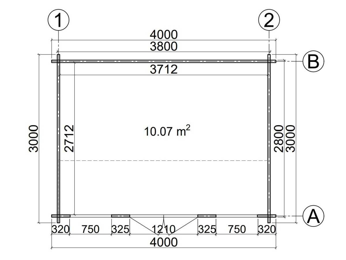 CASETA DE JARDIN "NIKA  4X3"