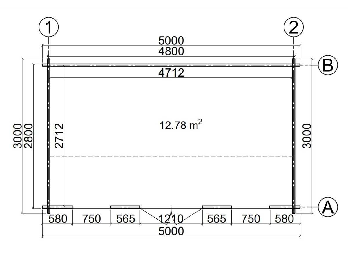 CASETA DE JARDIN "NIKA 5X3"