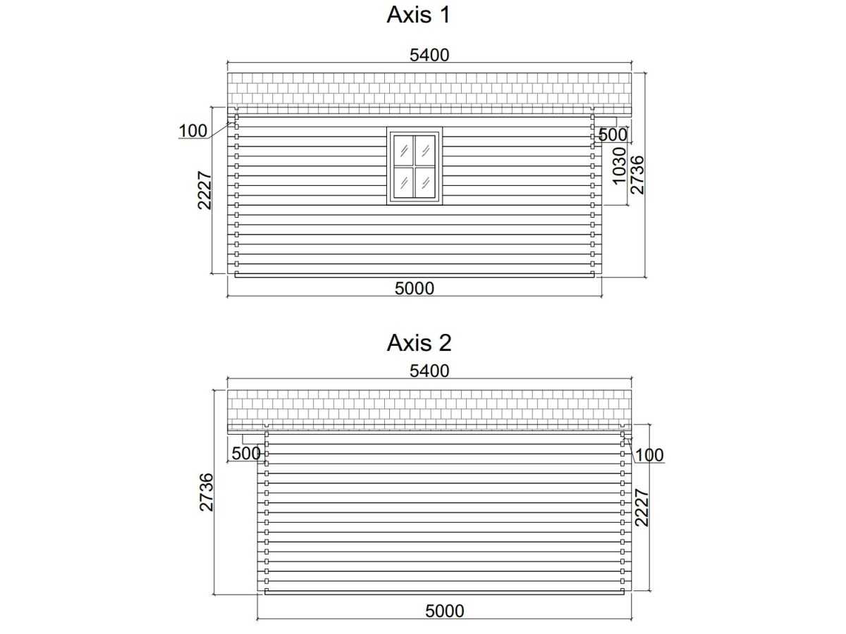 Caseta de jardin LIDA 4x5
