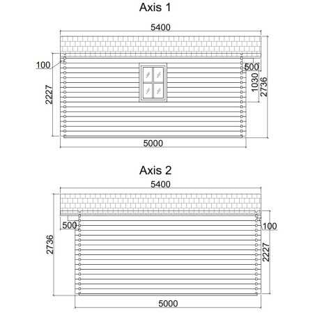 Caseta de jardin LIDA 4x5