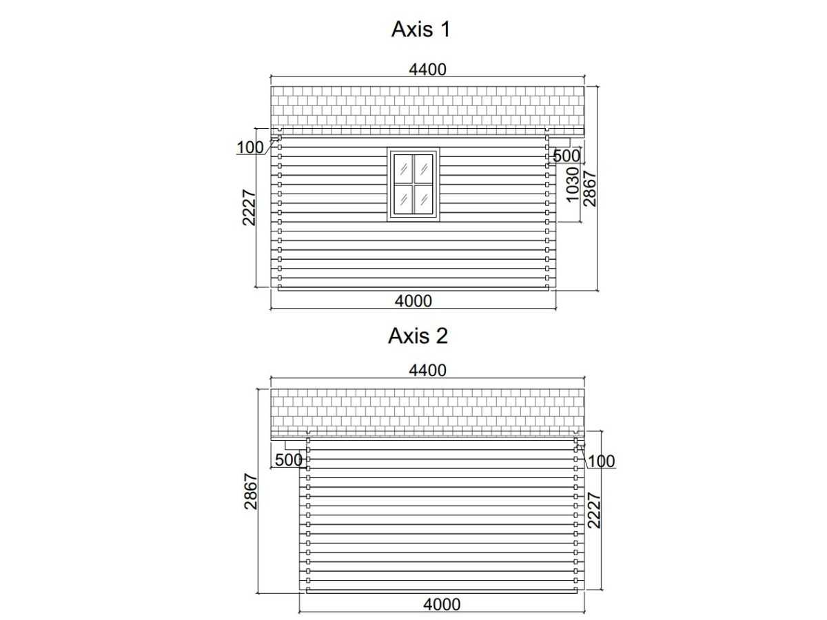 Caseta de jardin LIDA 5x4