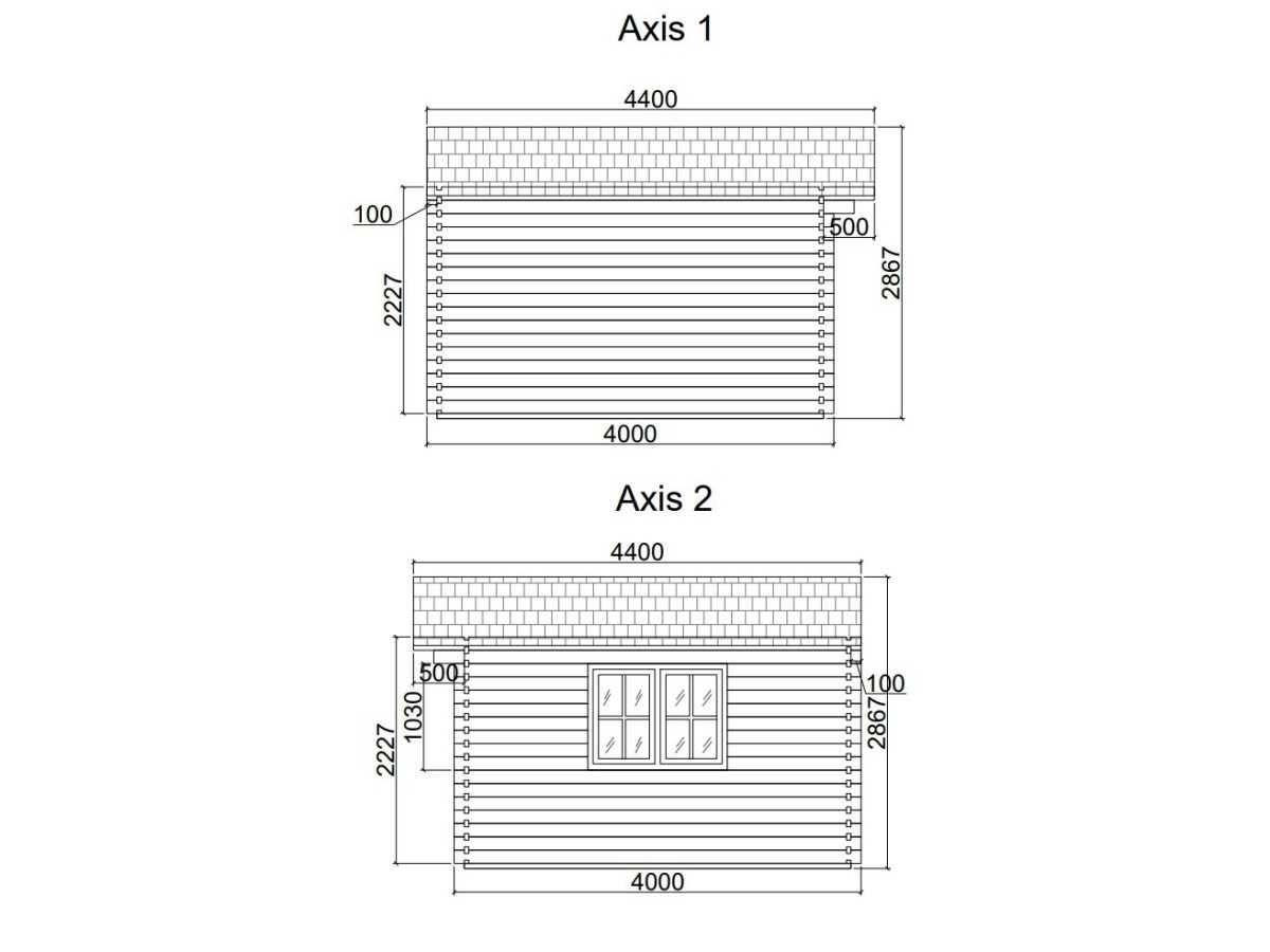 Caseta de jardín ALTEA 5x4