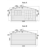 Caseta de jardín ALTEA 5X3 