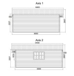 Caseta de jardín ALTEA 5x6
