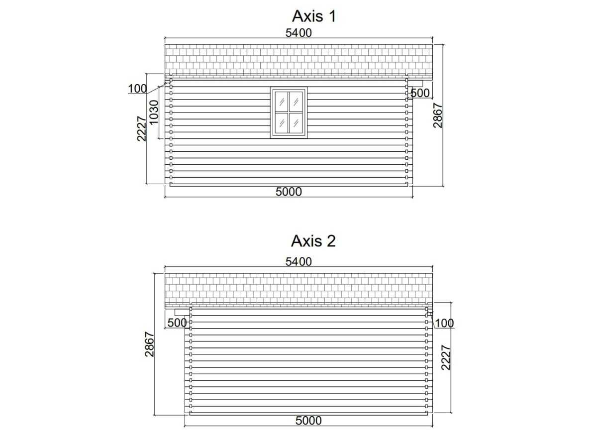 Caseta de jardin GANDIA 5X5 , 25 m2 , 44 mm 
