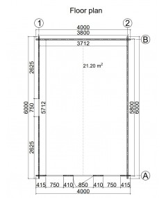 CASETA DE JARDÍ "ALTEA 5X5"