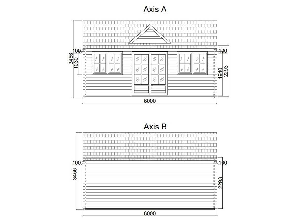 Casa de madera  LONDON 2  , 44 mm 