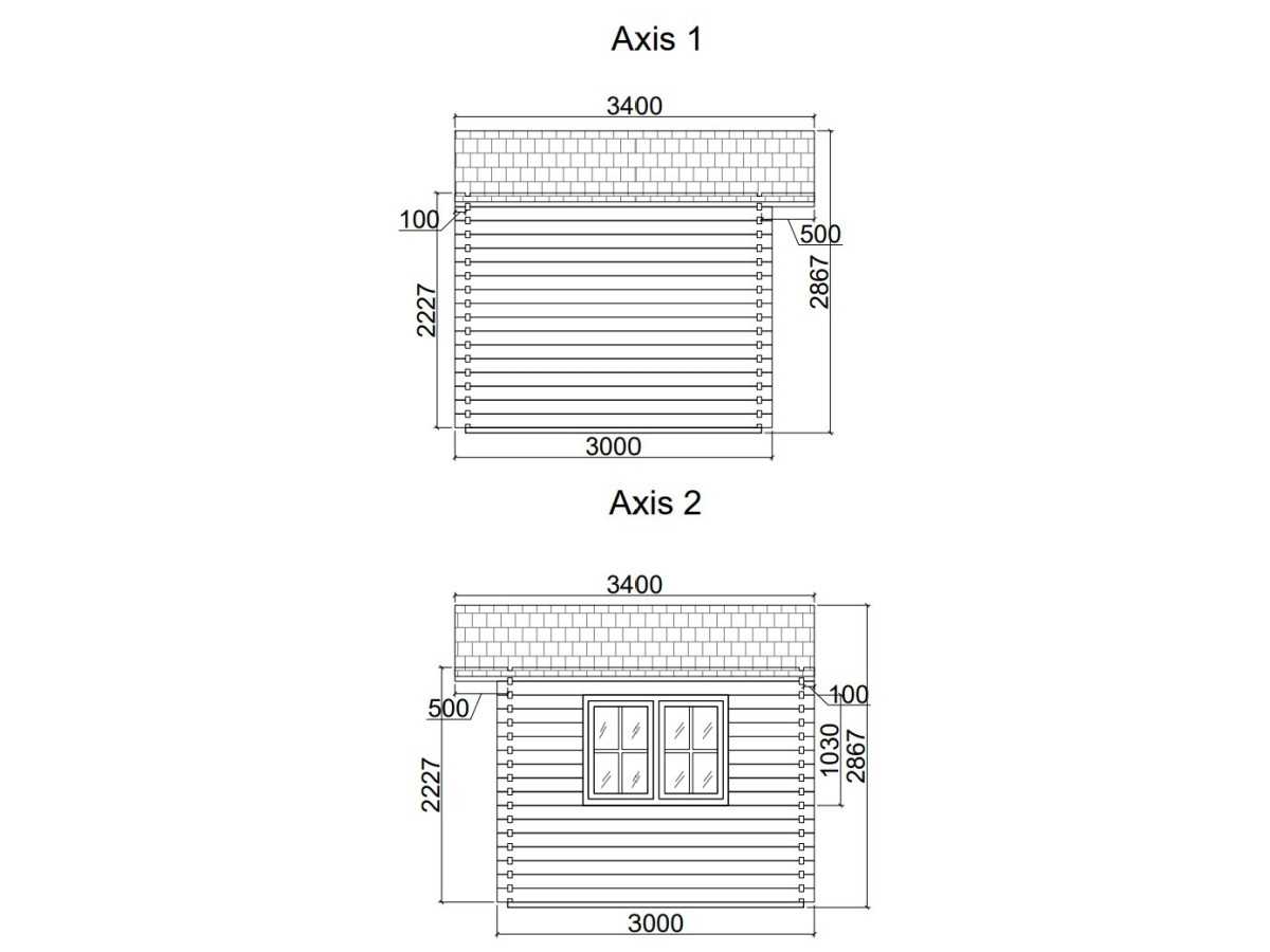 CASETA DE MADERA  DENIA  5X3 , 44 mm