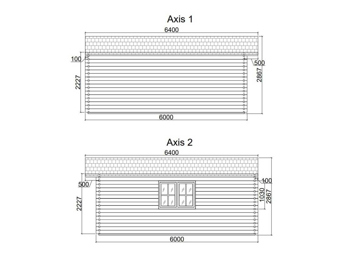 Casa de jardín DENIA 5x6 