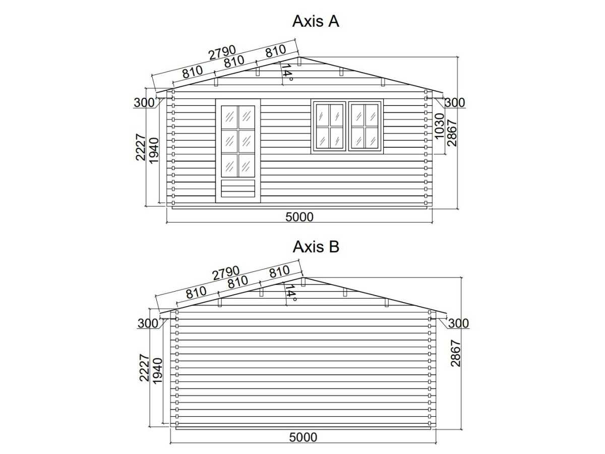 Casa de jardín DENIA 5x6 