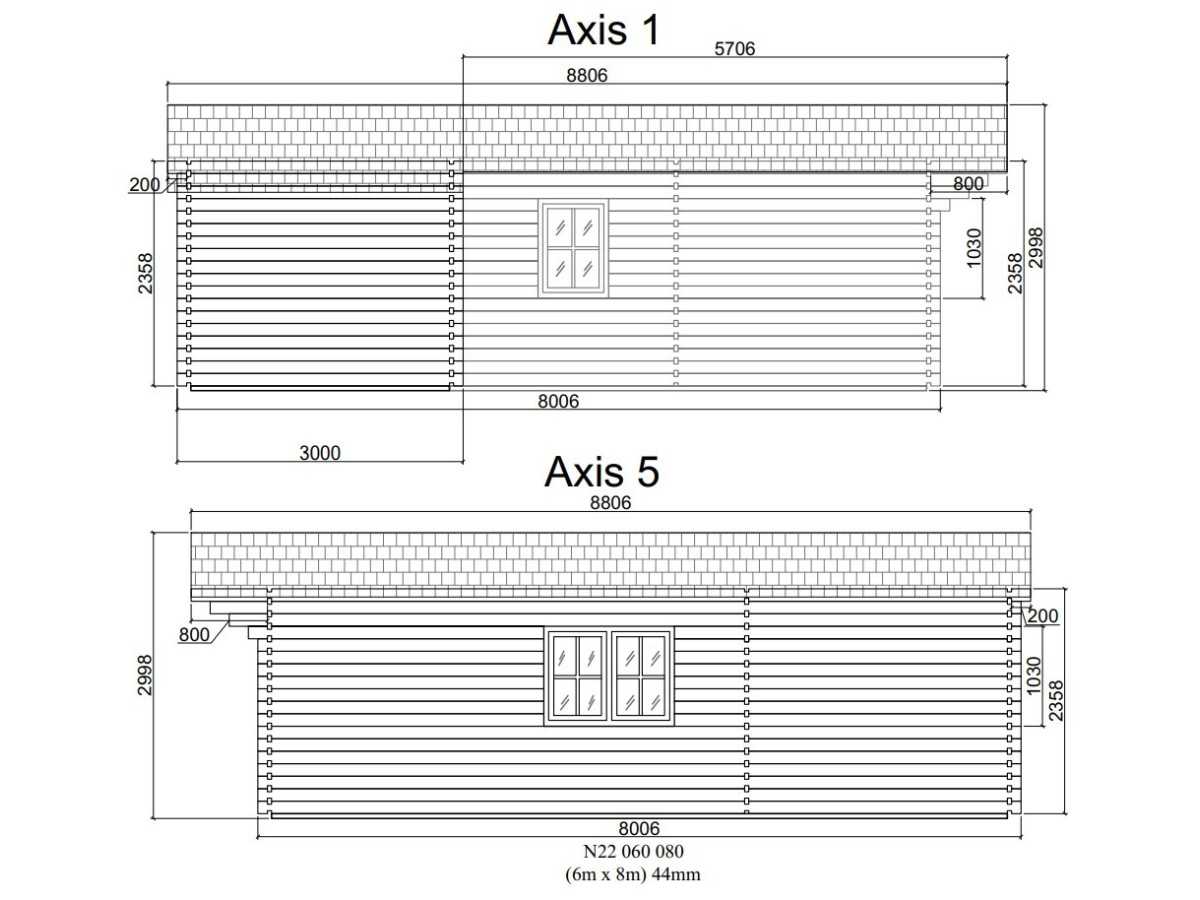 DANI 6X8 , 48 m2 