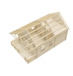 Casa de madera NOIA , 44 mm 