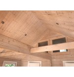 Casa de madera NOIA , 44 mm 