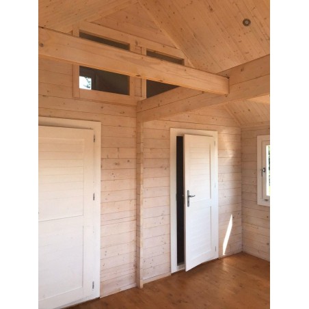 Casa de madera NOIA , 44 mm 