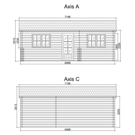 CASA DE MADERA  "HAKAN PLUS" 