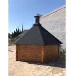 Wooden arbor "Open Grill 9.2"