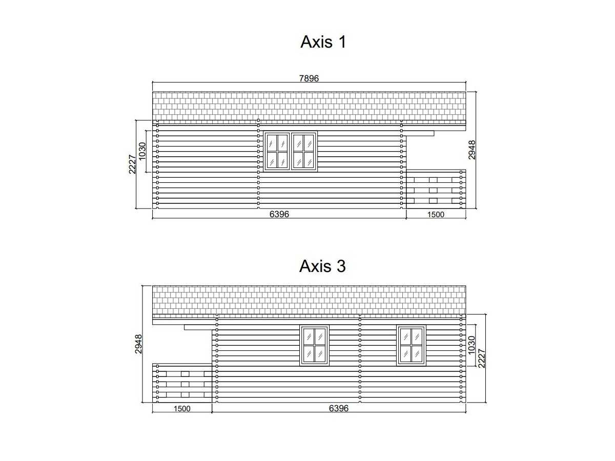 Casa de madera   "PADOVA PLUS  48 m2"