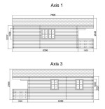 Casa de madera   "PADOVA PLUS  48 m2"