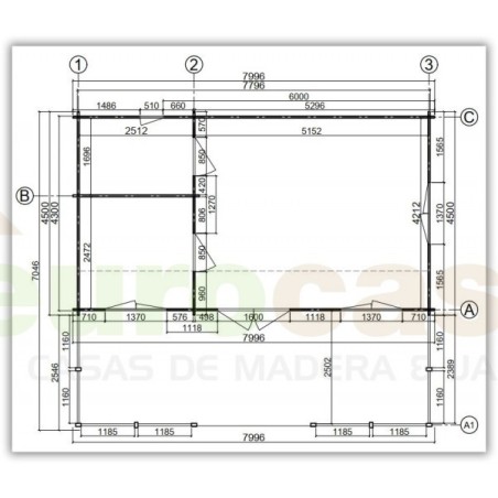 Casa de madera ALINA