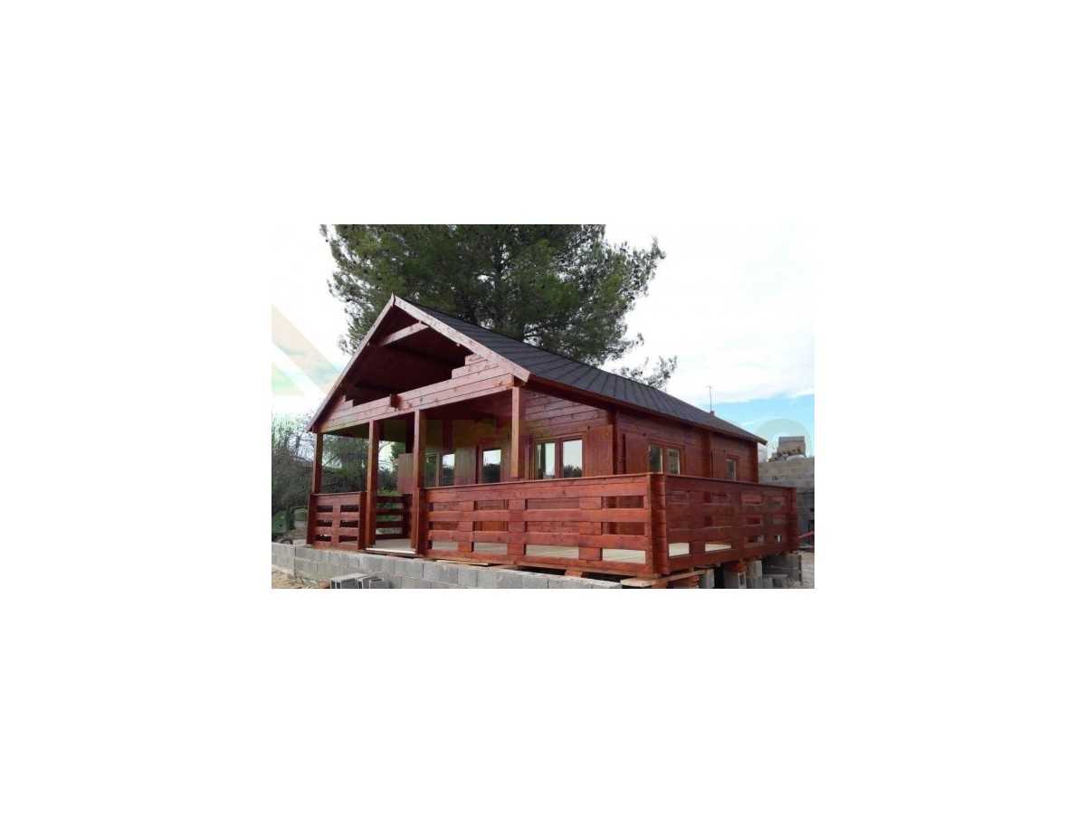 Casa de madera "ASTI" - 44 mm