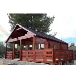 Casa de madera "ASTI" - 44 mm