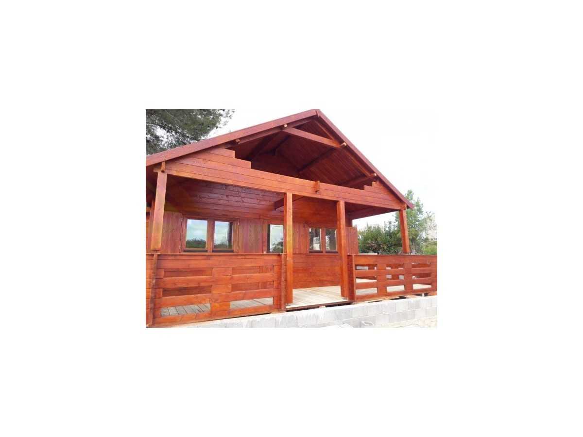 Casa de madera "ASTI" - 44 mm