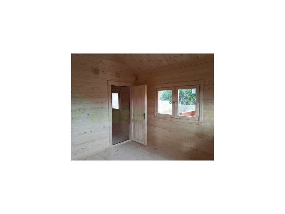 Casa de madera "ASTI" - 44 mm