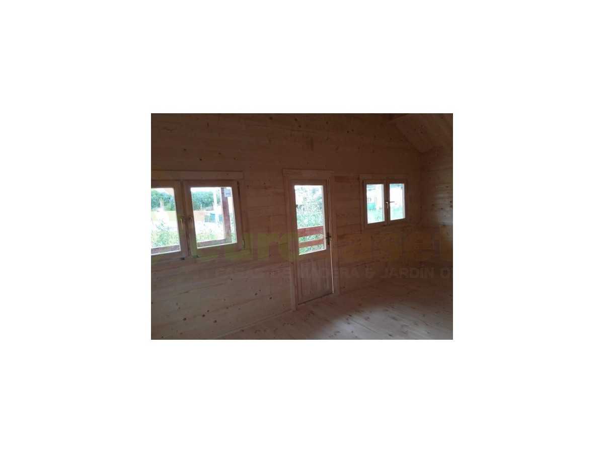 Casa de madera "ASTI" - 44 mm
