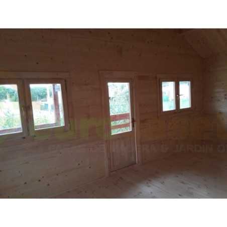 Casa de madera "ASTI" - 44 mm