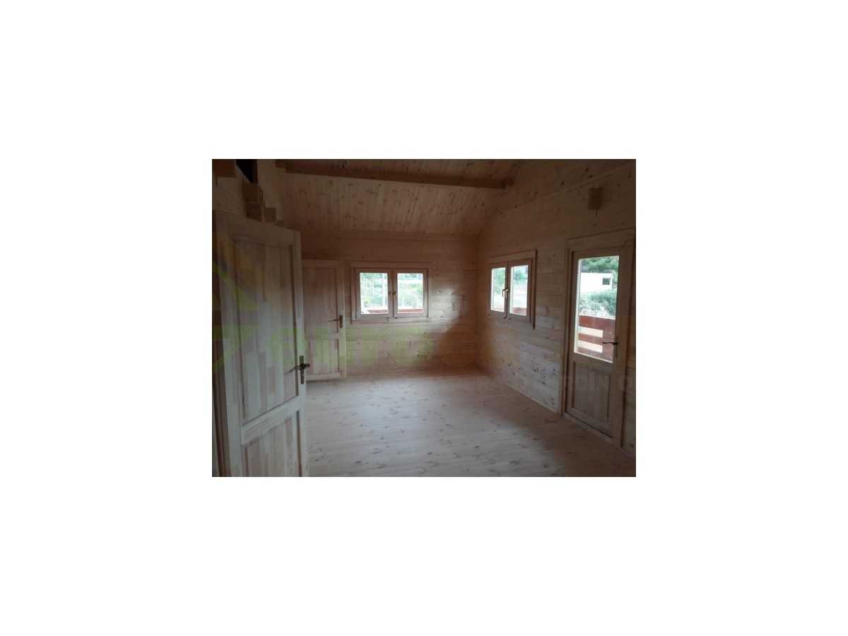 Casa de madera "ASTI" - 44 mm