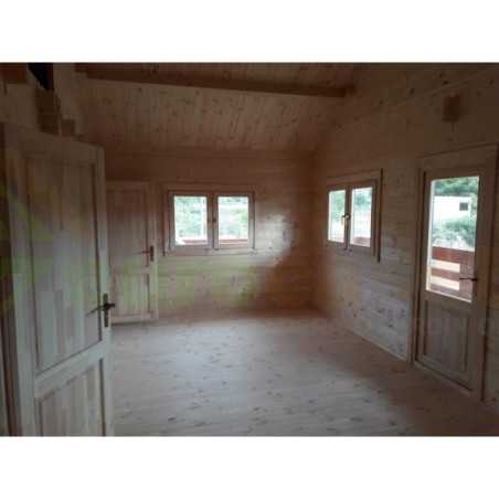 Casa de madera "ASTI" - 44 mm