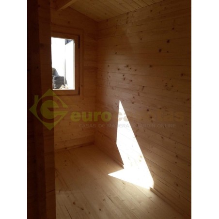 CASA DE MADERA  "ALMERIA " - 44 mm