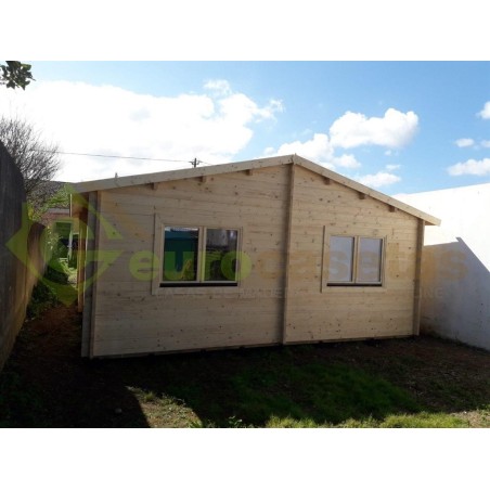 CASA DE MADERA  "ALMERIA " - 44 mm