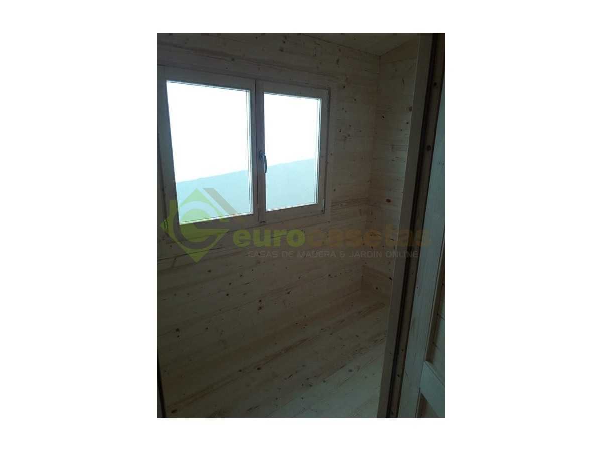 CASA DE MADERA  "ALMERIA " - 44 mm