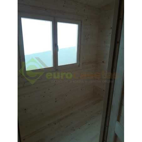CASA DE MADERA  "ALMERIA " - 44 mm