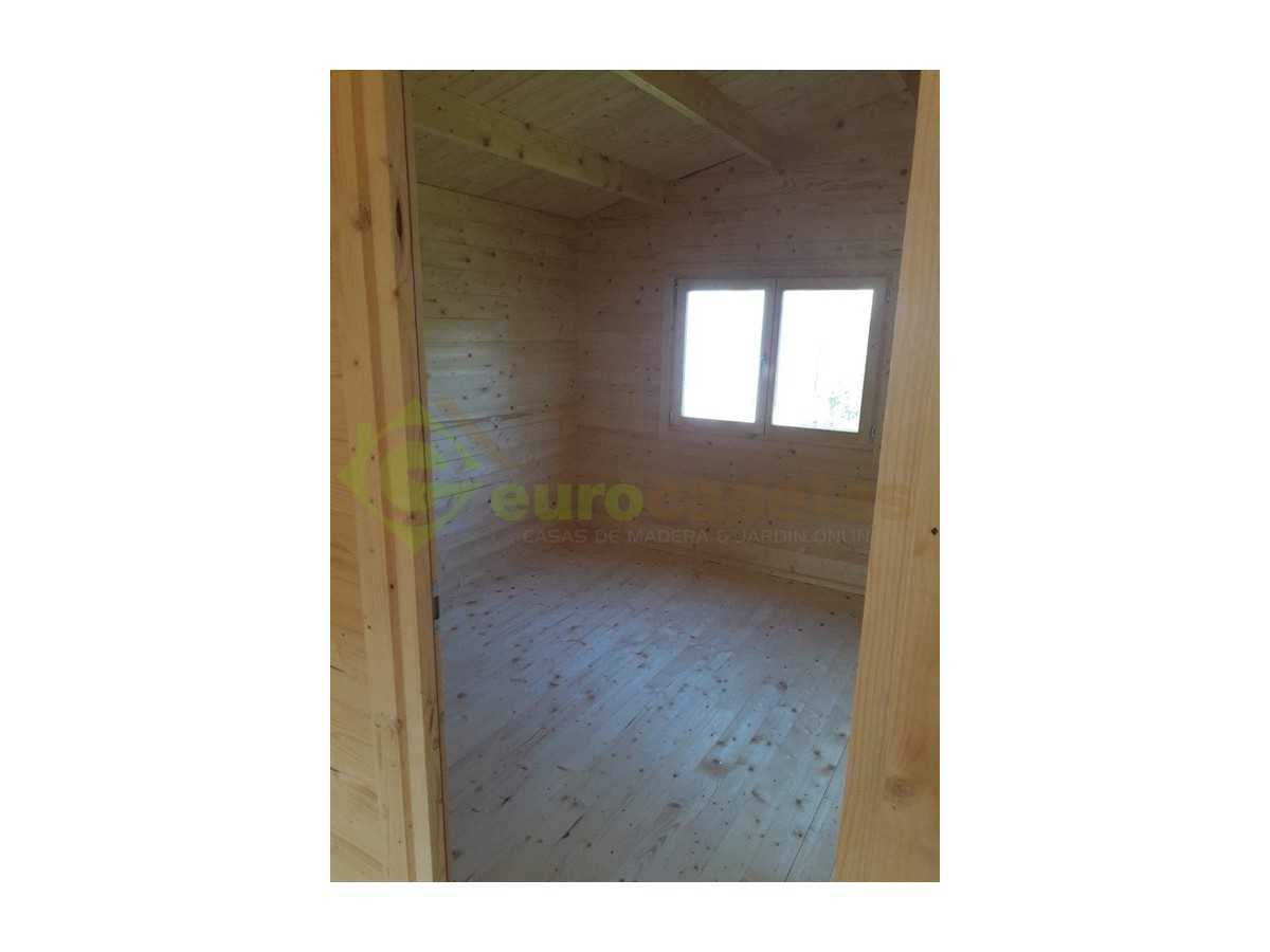 CASA DE MADERA  "ALMERIA " - 44 mm