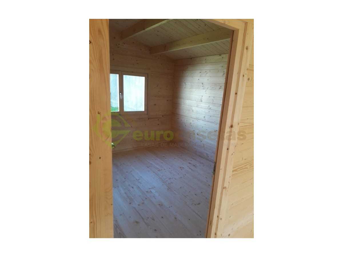 CASA DE MADERA  "ALMERIA " - 44 mm