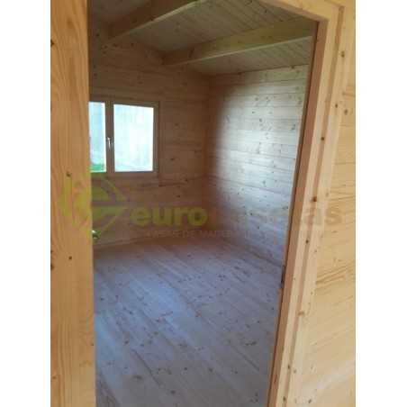 CASA DE MADERA  "ALMERIA " - 44 mm