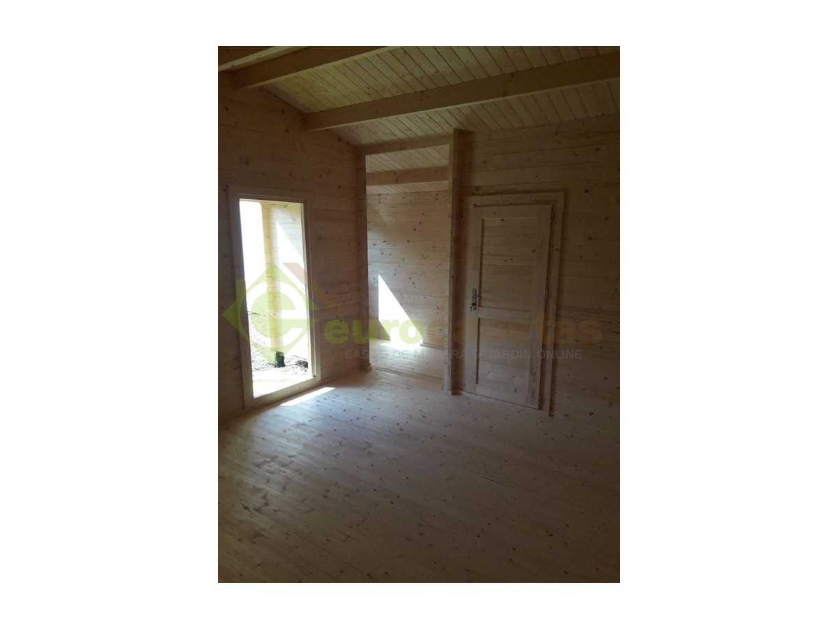 CASA DE MADERA  "ALMERIA " - 44 mm