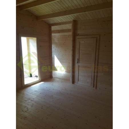CASA DE MADERA  "ALMERIA " - 44 mm