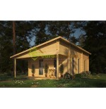 CASA DE MADERA  "VALENCIA" 40 m2- 44 mm