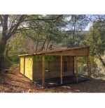 CASA DE MADERA  "VALENCIA" 40 m2- 44 mm