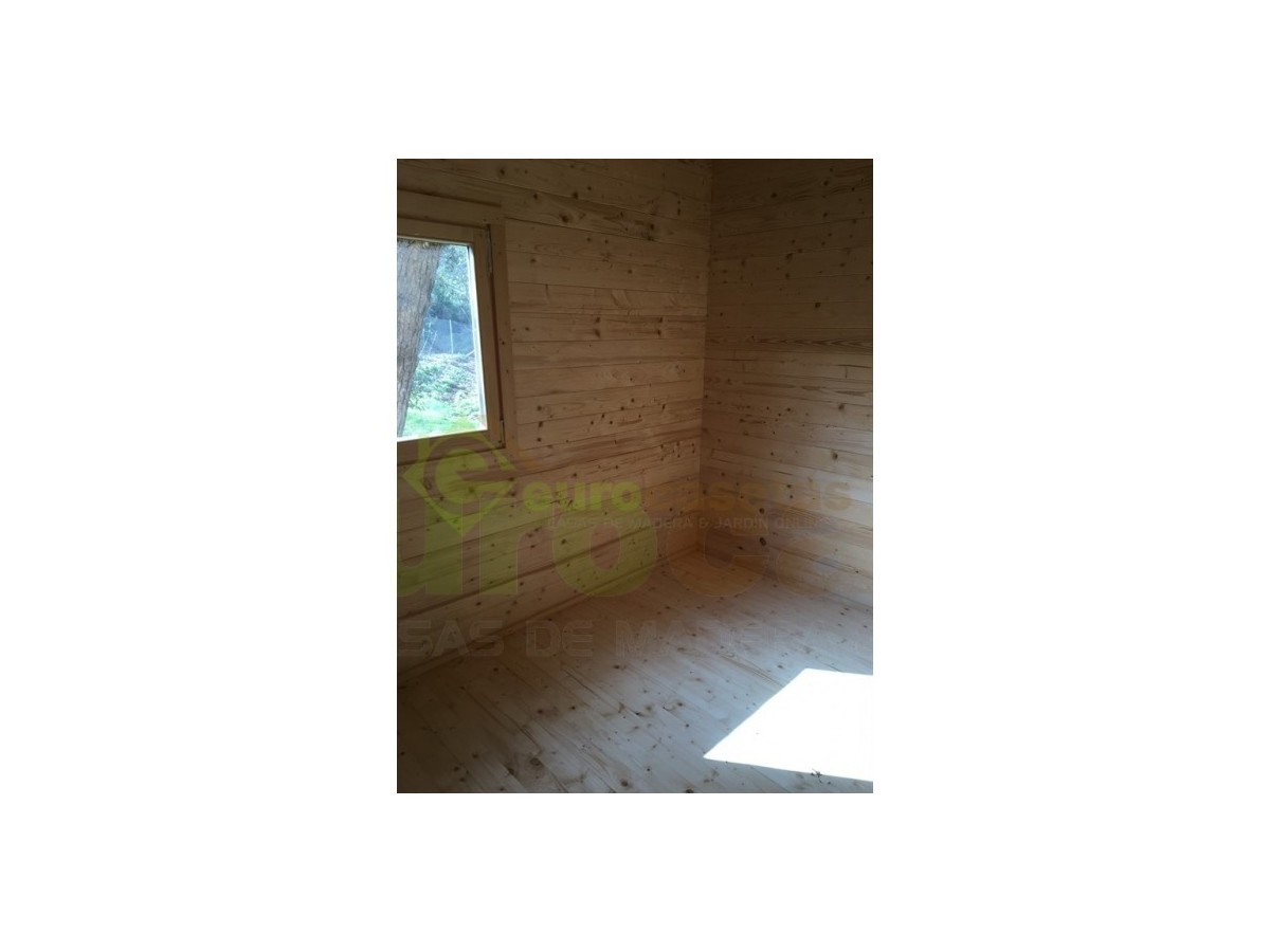 CASA DE MADERA  "VALENCIA" 40 m2- 44 mm