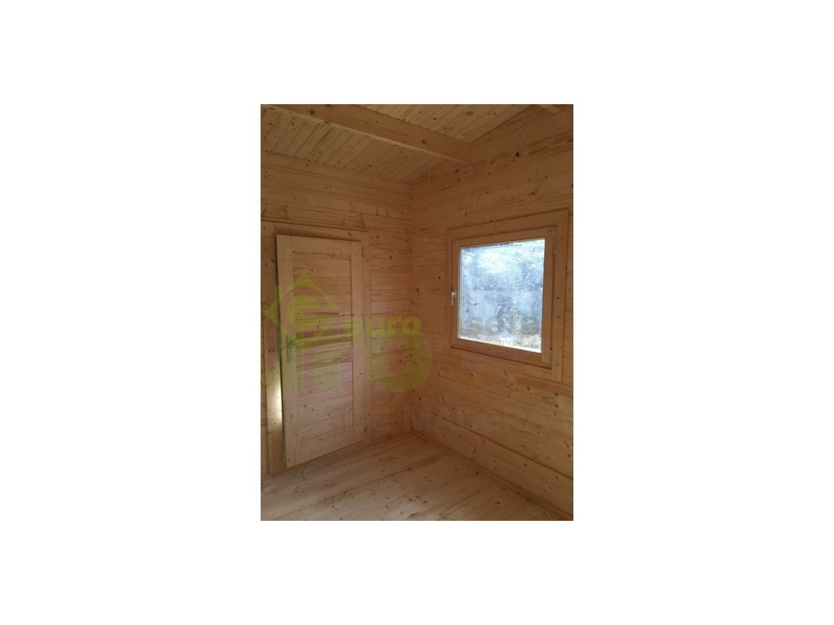 CASA DE MADERA  "VALENCIA" 40 m2- 44 mm