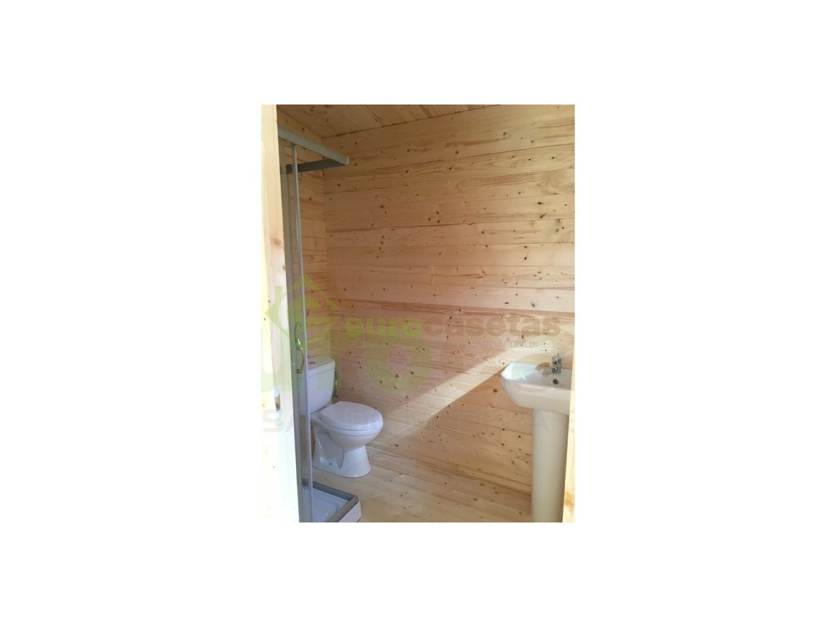 CASA DE MADERA  "VALENCIA" 40 m2- 44 mm